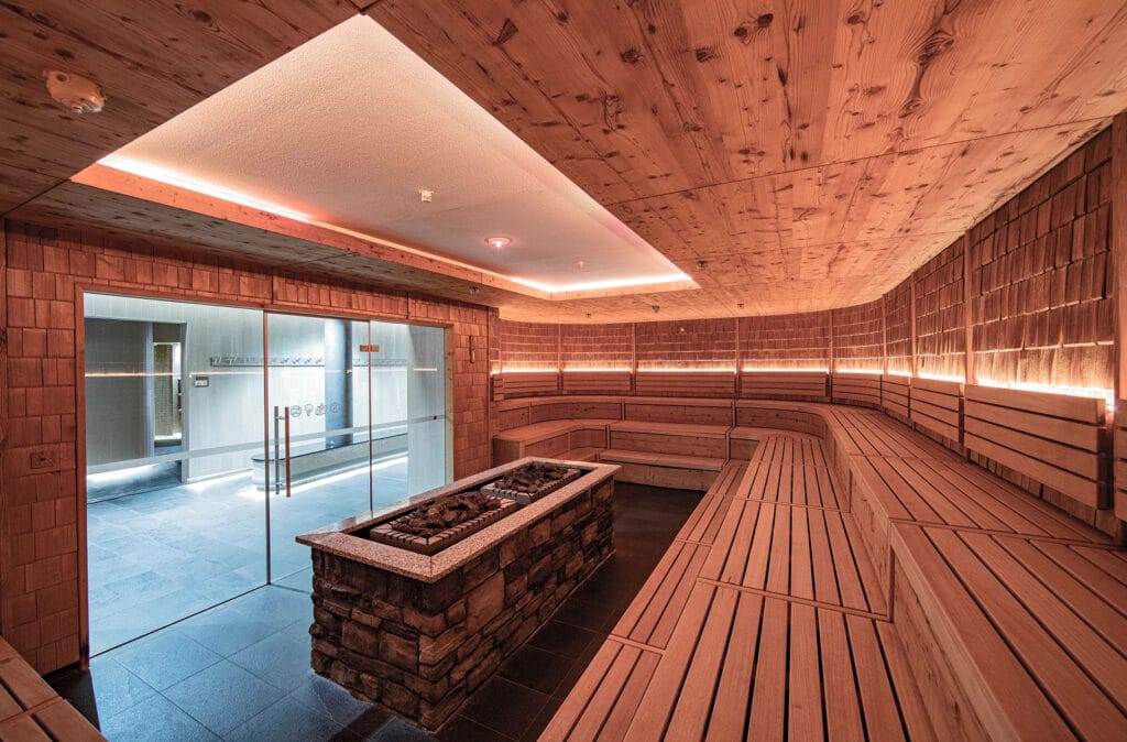 Fred og ro på The Well 4 finsk sauna