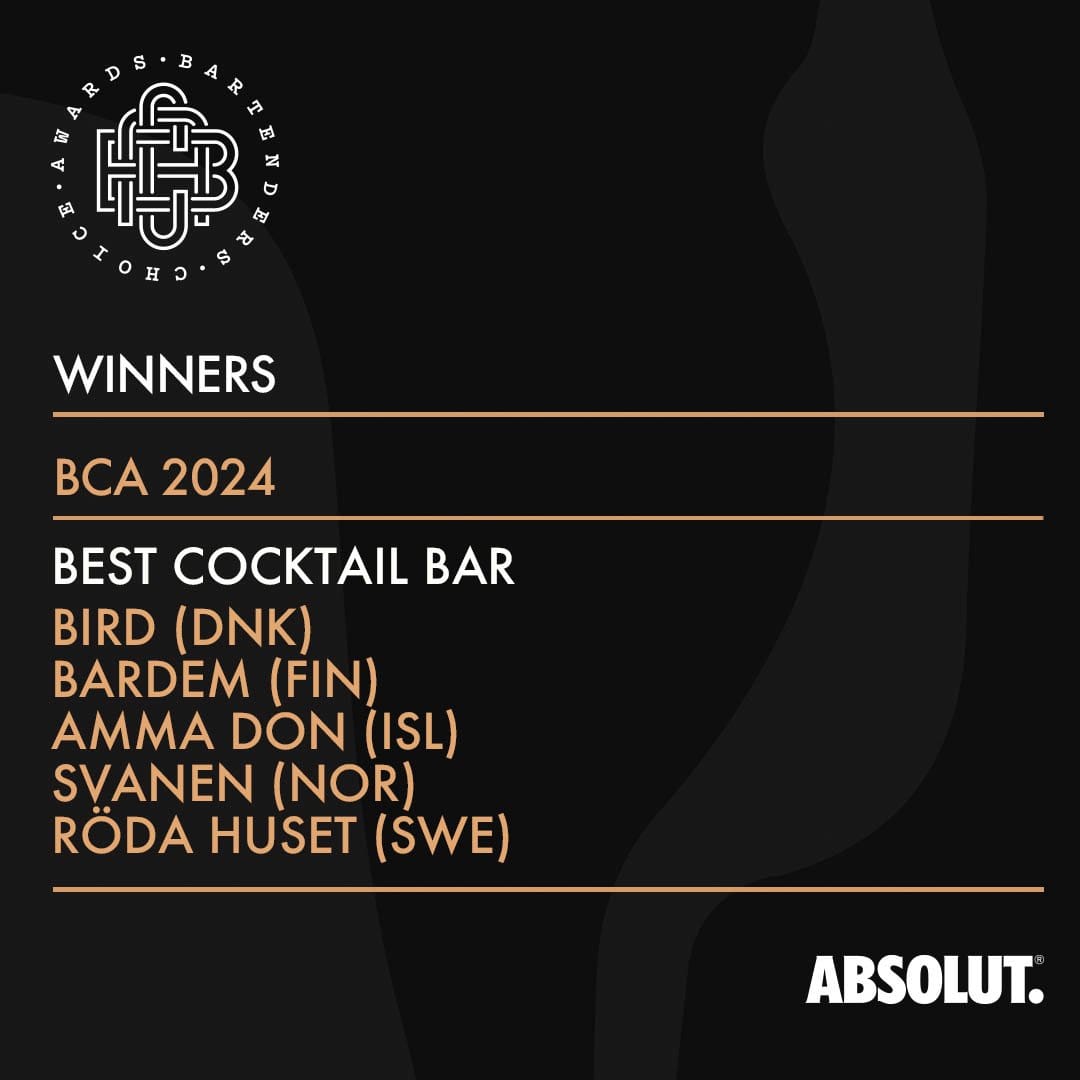 winners best cocktial bar 2024