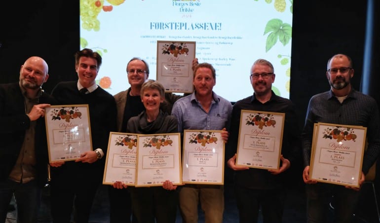 Norges Beste Drikke vinnere redigere40 01