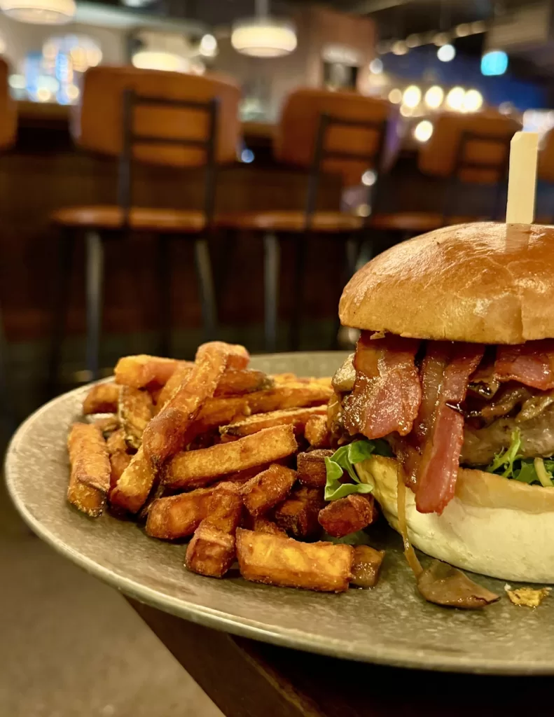 Mannfolk-kveld på Hasle Linie Gastropub 5 Woodland Burger Hasle Linie Gastropub